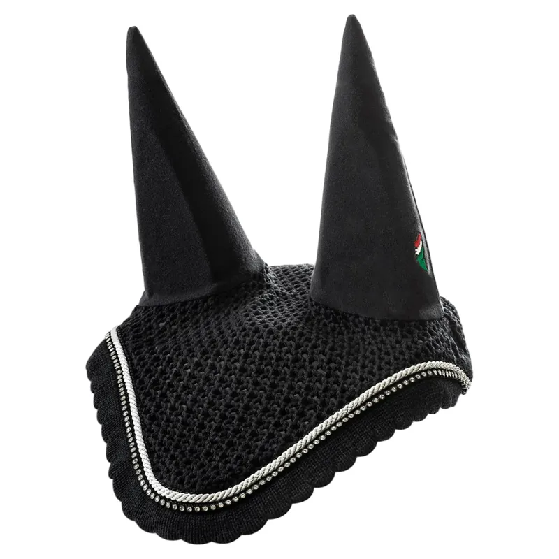 Equiline Rio Ear Bonnet - Black