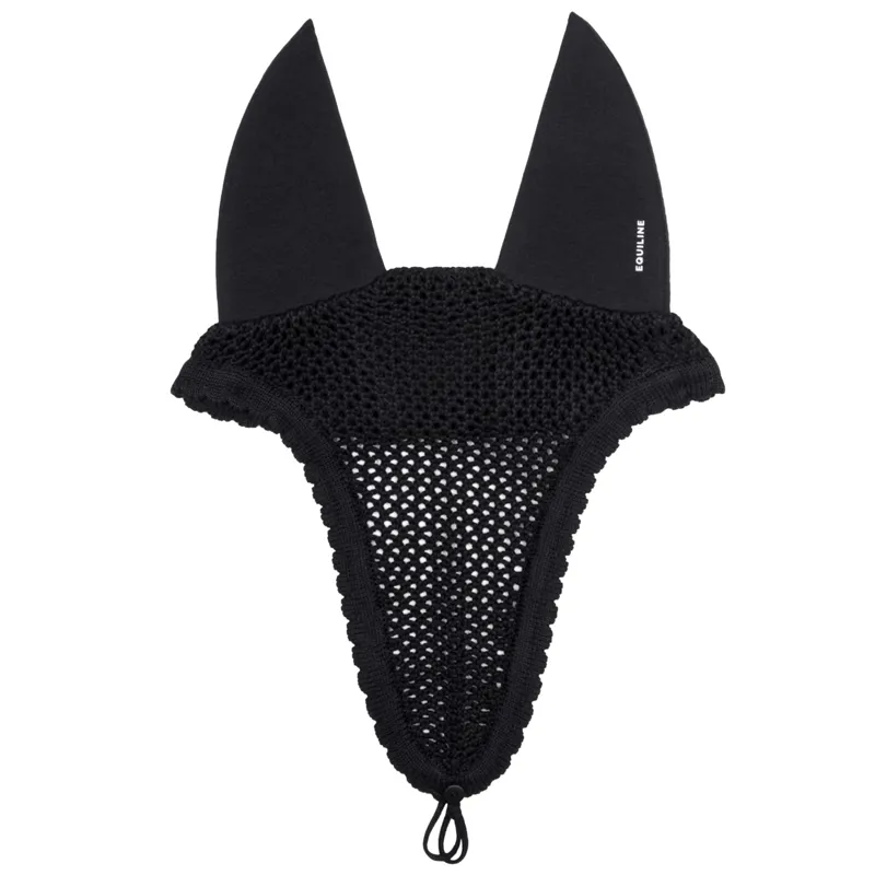 Equiline Ruben Soundless Fly Veil - Black