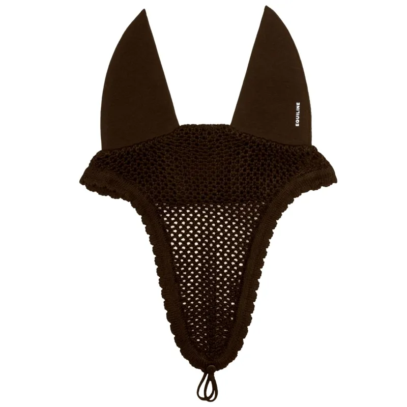 Equiline Ruben Soundless Ear Bonnet - Brown