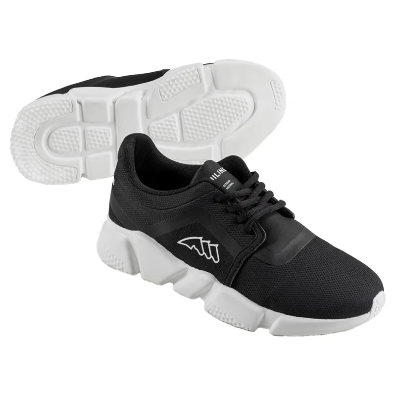 Equiline Runy Unisex Sneakers - Black-1