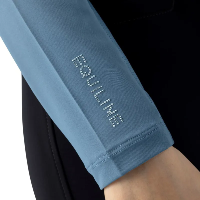 Equiline Edison Women's Second-Skin Base Layer - Provincial Blue-2