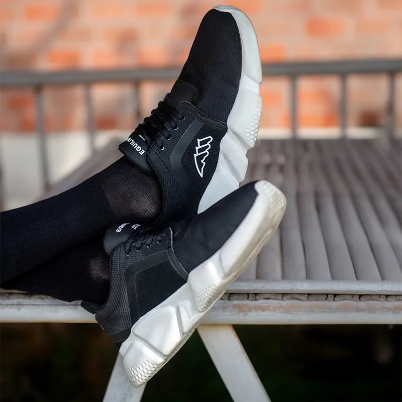 Equiline Runy Unisex Sneakers - Black-2
