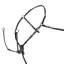 Equiline Breastplate with Martingale Attachment - Black
