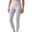Equiline Calref Ride Fit Full Grip Women's Riding Tights - Ice