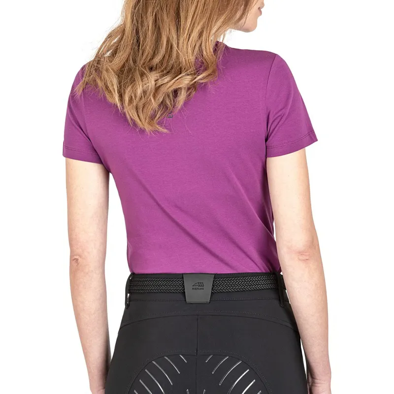 Equiline Cleoc Womens T-Shirt - Purple - X-Small-1