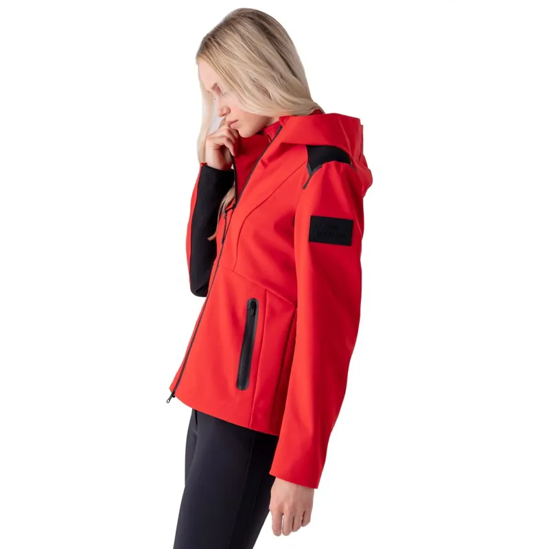 Equiline Coret Women's Softshell Jacket - Molten Lava-2