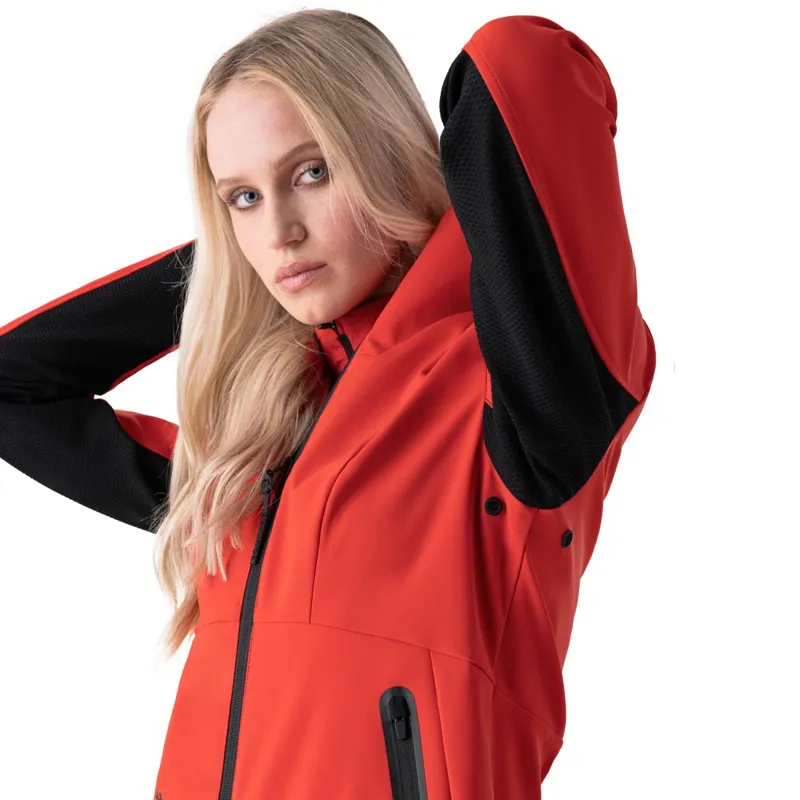 Equiline Coret Women's Softshell Jacket - Molten Lava-4