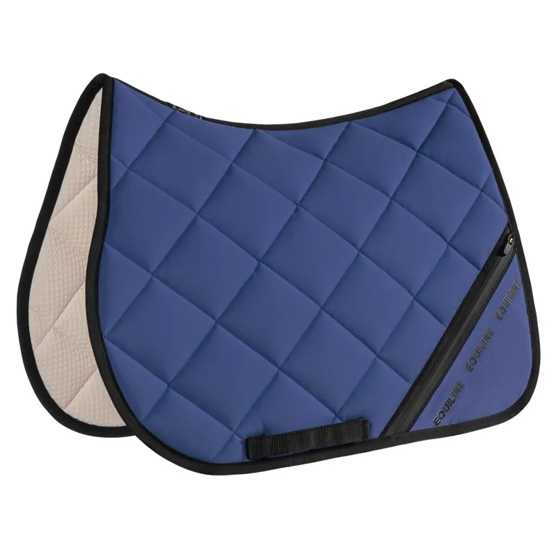 Equiline Crucec Saddle Pad - Indigo Blue