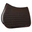 Equiline Octagon Custom Saddle Pad - Brown/Brown/Brick/Bronze Glitter