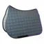 Equiline Octagon Custom Saddle Pad - Grey/Violet/Purple/Lilac Crystal