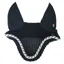 Equiline Kim Custom Ear Net - Blue/88 Glitter Cord/White Rhinestones
