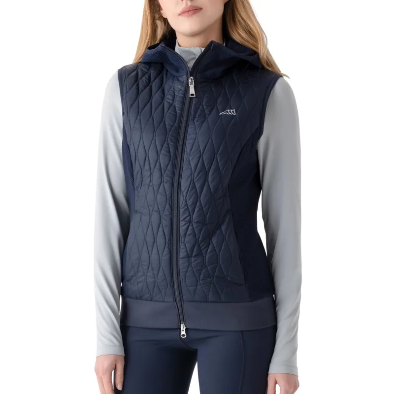 Equiline Eblyev Ladies Hooded Vest - Blue
