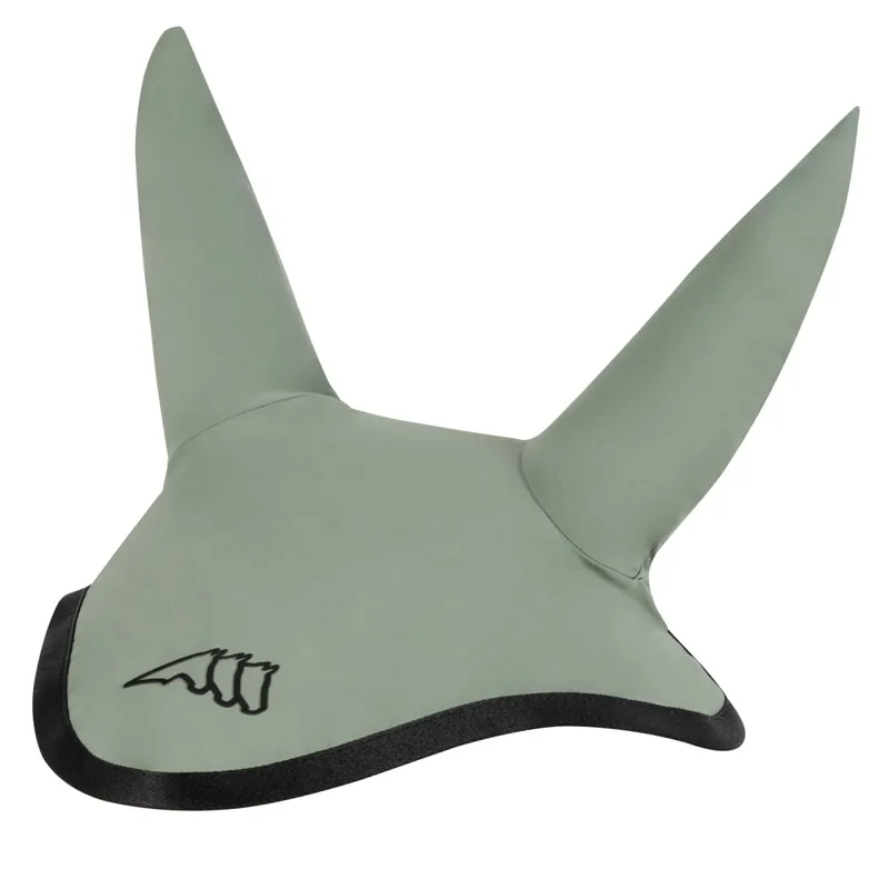 Equiline Ecede Ear Bonnet - Green Milieu
