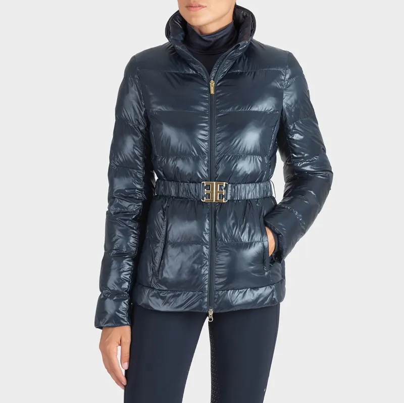 Equiline Elmae Women's Padded Jacket - Blue