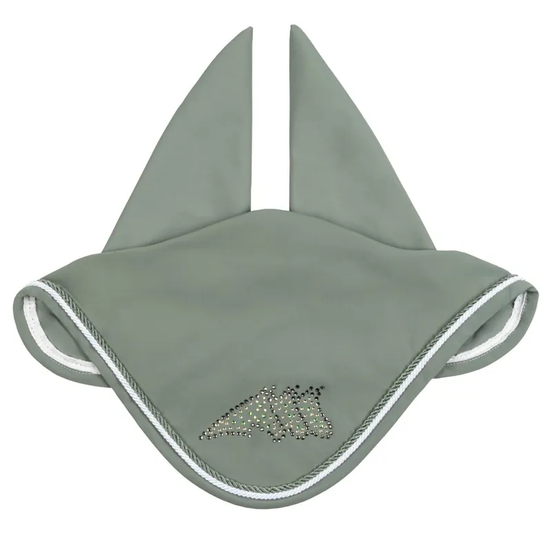Equiline Erbe Ear Net - Green Milieu