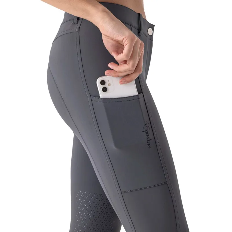 Equiline Erebik Knee Grip Womens Breeches - Urban Chic-2