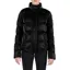 Equiline Gonger Velvet Womens Eco Quilted Jacket - Black
