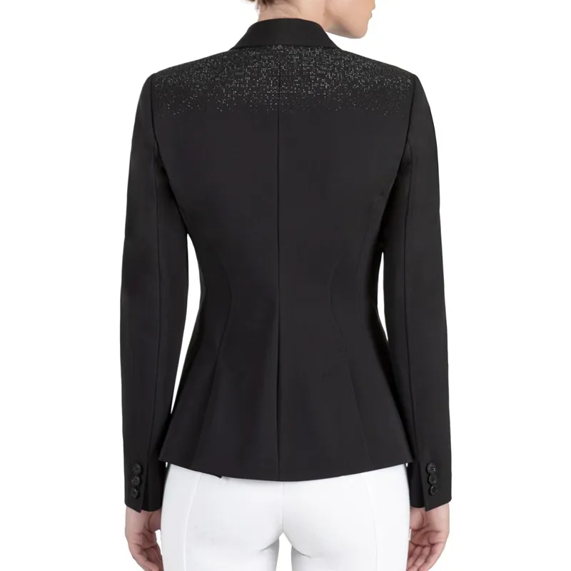 Equiline Grimmy Ladies Show Coat - Black-1