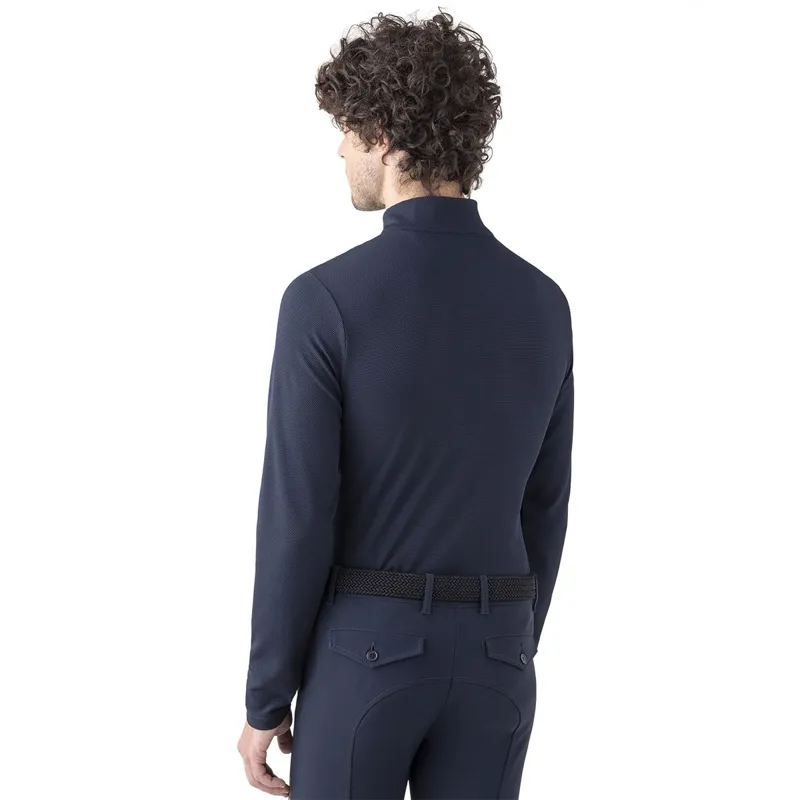 Equiline Hans Second Skin Men's Base Layer - Blue-1