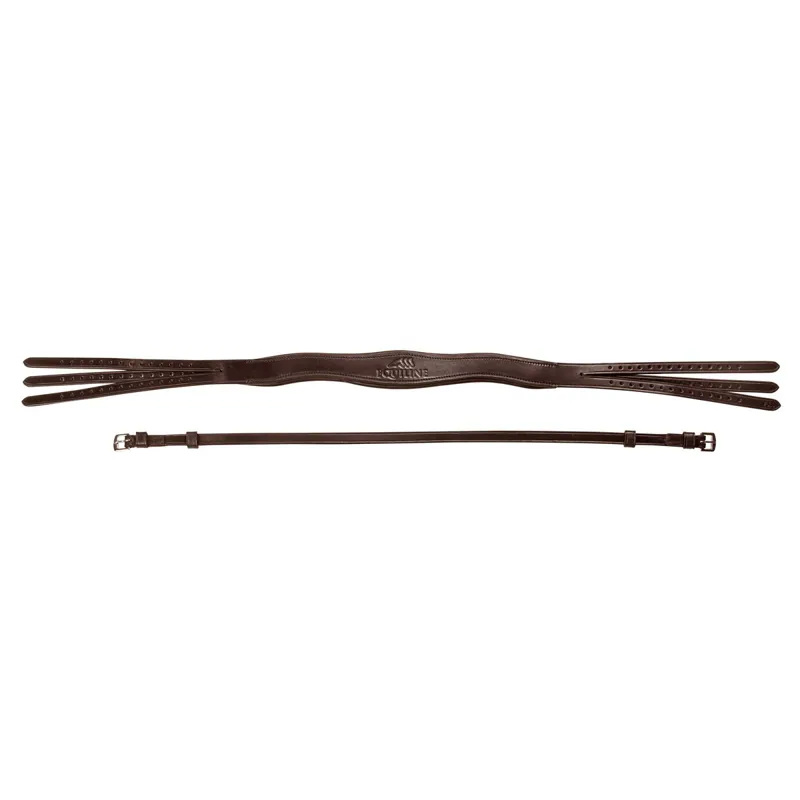 Equiline Anatomical HPA0416 Classic Bridle Crownpiece - Brown