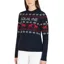 Equiline Nitan Womens Sweater - Blue/Red