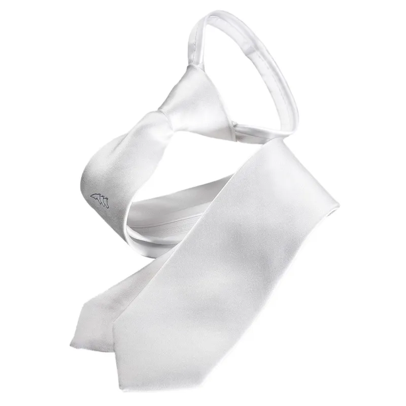 Equiline Men's Quick Tie - White