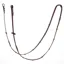 Equiline Anti-Slip Continental Reins - Brown