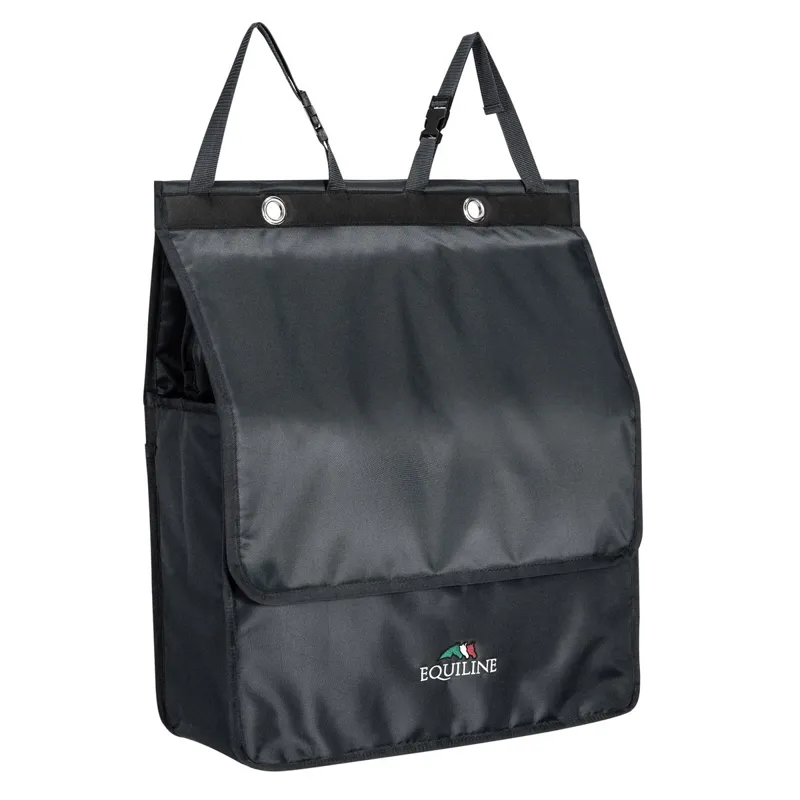 Equiline Stable Accessories Slim Holder-Black
