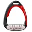 Equiline X-Cel Breakaway Jump Stirrups - Red