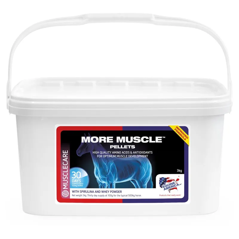 Equine America More Muscle Pellets