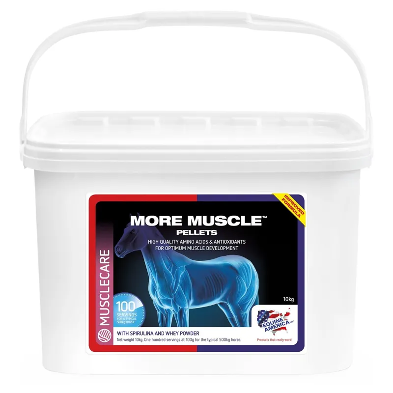 Equine America More Muscle Pellets-1