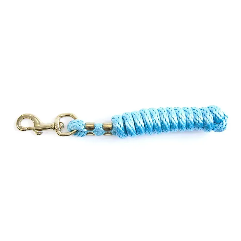 KM Elite 6ft Poly Lead Rope - Pastel Blue