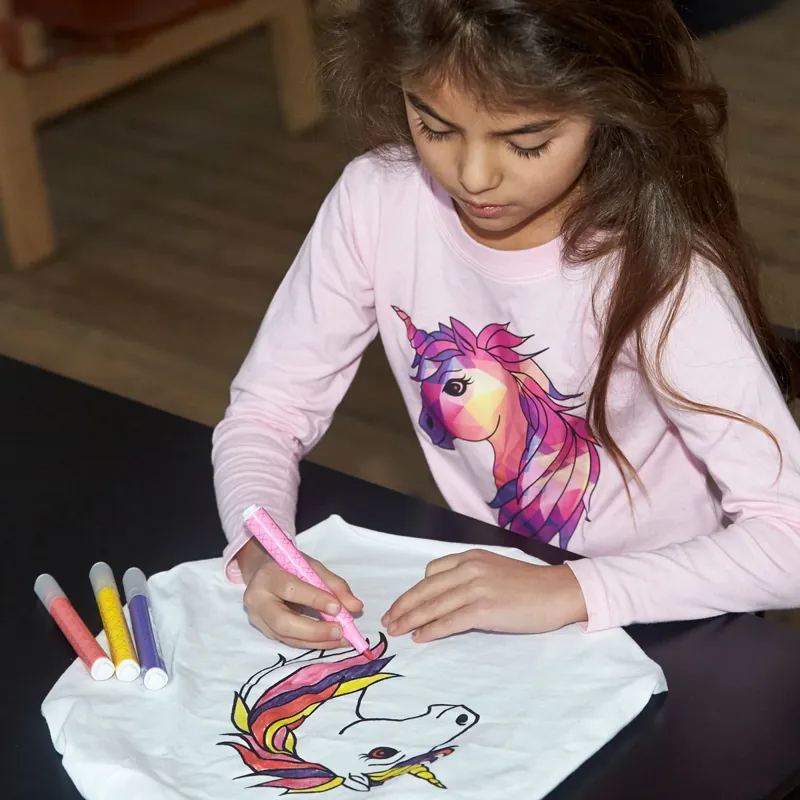 Equipage EQ Create Junior Coloring-In T-Shirt - White-1