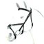 Equipe Emporio Gentle Grackle Bridle - Black/Silver