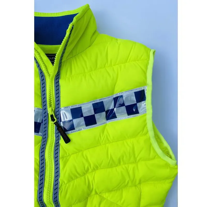 Equisafety Polite Women's Quilted Vest - Fluorescent Yellow-6