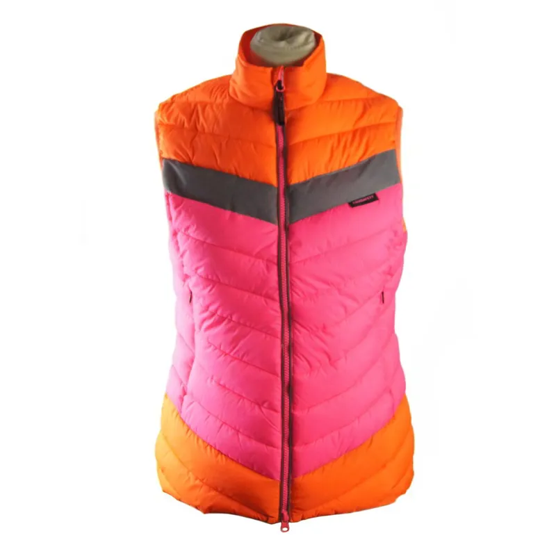 Equisafety CD Junior Riding Vest - Pink/Orange