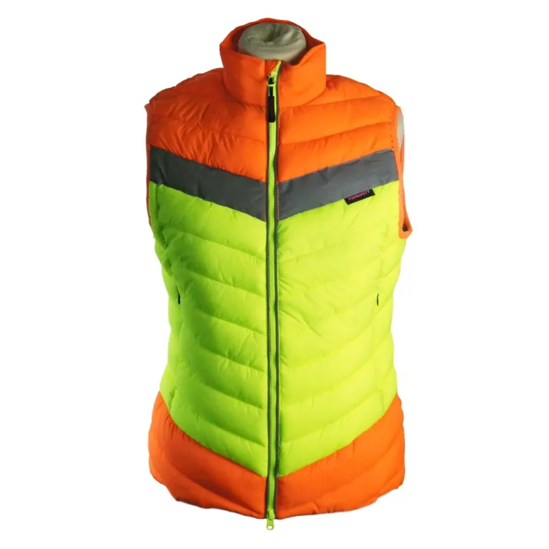 Equisafety CD Junior Riding Vest - Yellow/Orange