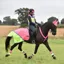 Equisafety Multi-Colored Waterproof Quarter Sheet - Pink/Yellow