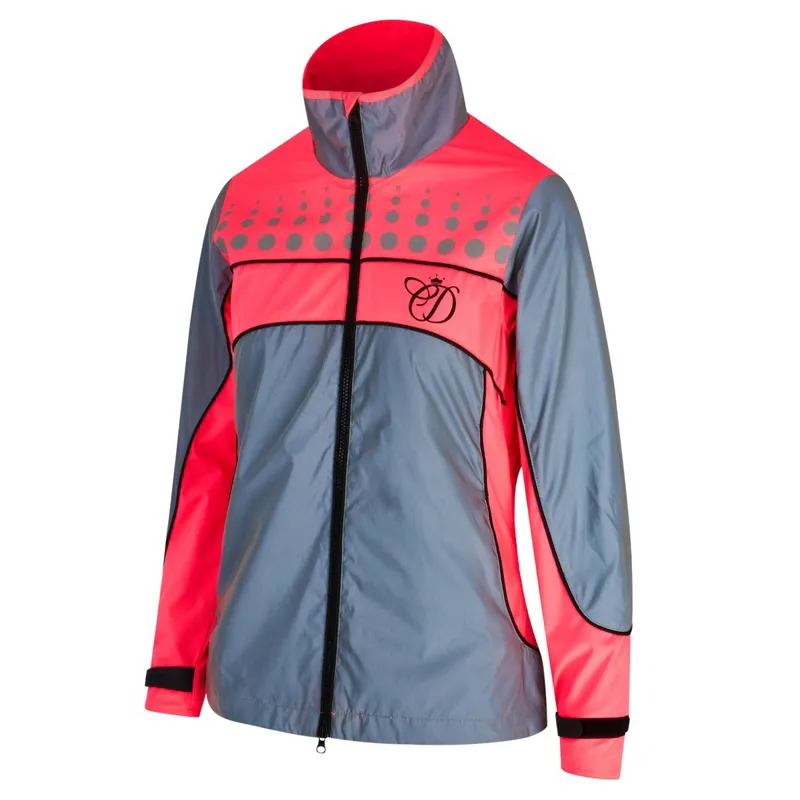 Equisafety CD Fluorescent Mercury Adult Jacket - Pink
