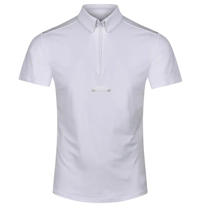 Equetech Elite Cool Men's Show Shirt - White