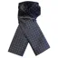 Equetech Ready Tied Stock Tie - Navy/White Pin Spot