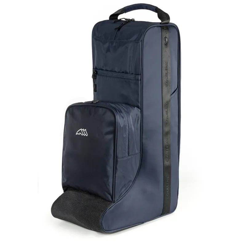 Equiline Egid Riding Boot and Hat Bag - Blue