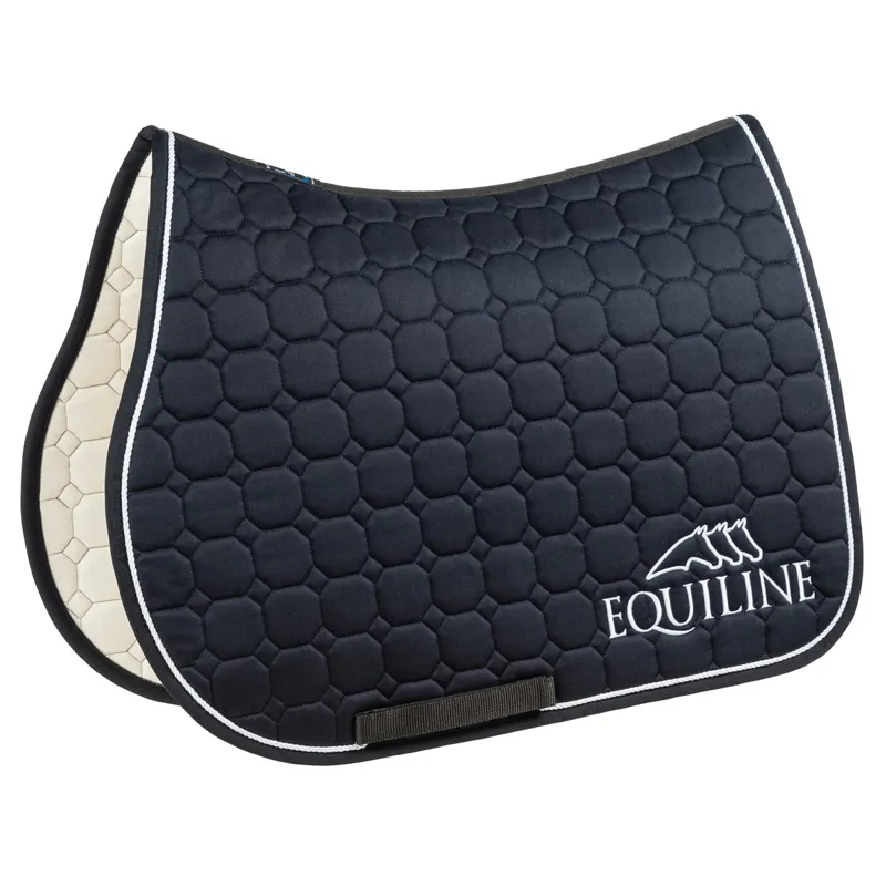 Equiline Outline Saddle Pad - Blue