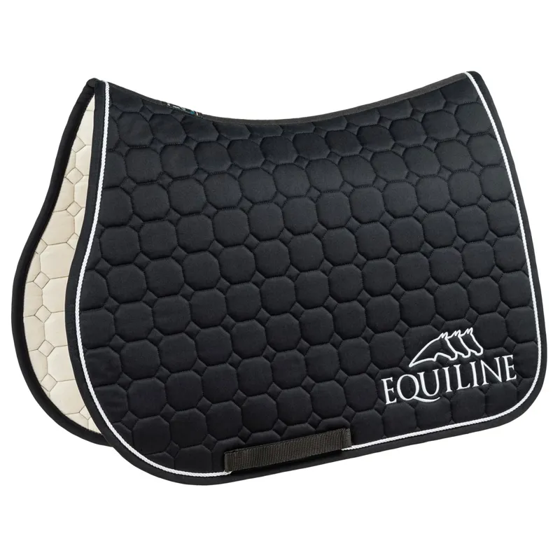 Equiline Outline Saddle Pad - Black