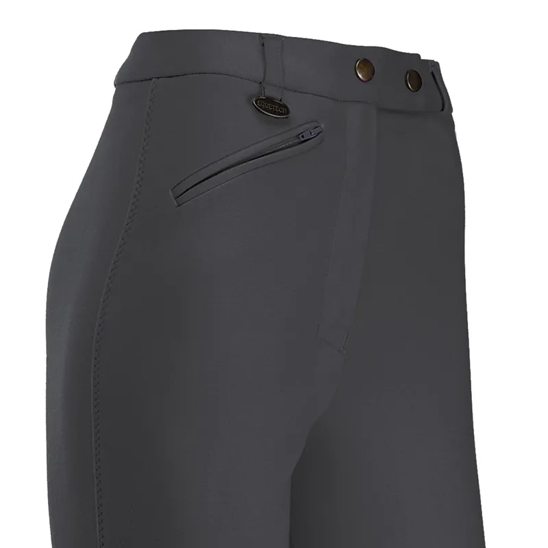 Equetech Prima Knee Patch Women's Breeches - Black