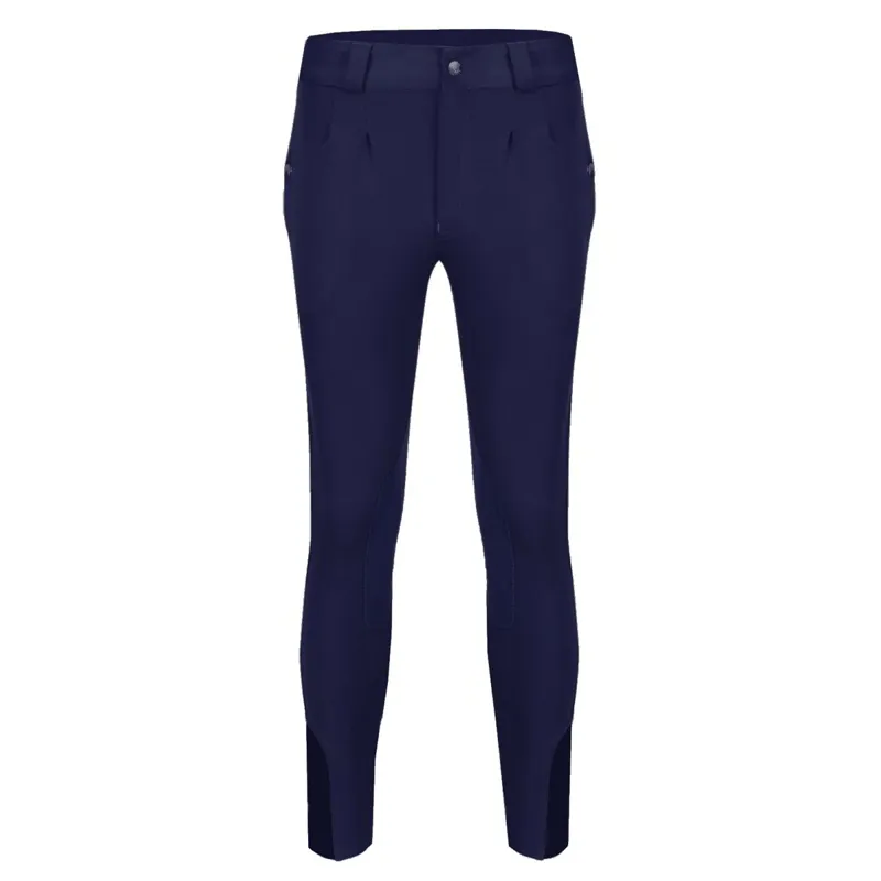 Equetech Kingham Knee Patch Men's Breeches - Navy-1