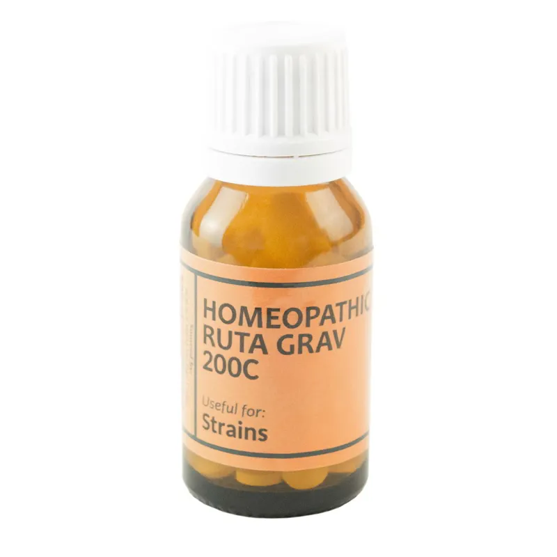 Equus Health Homeopathic Ruta Grav - 200c - Muscle and Ligament Recovery-1
