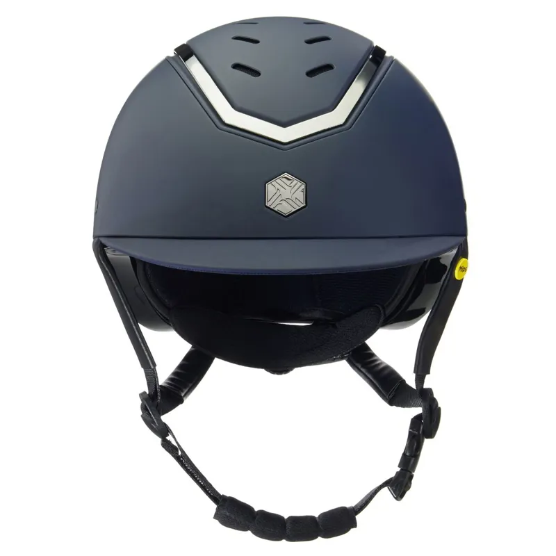 Charles Owen EQx Kylo MIPS Riding Helmet - Navy Matte/Pewter-1