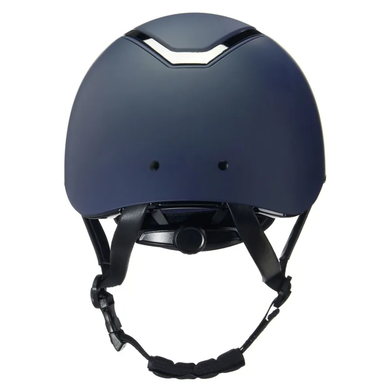 Charles Owen EQx Kylo Wide Peak Riding Helmet - Navy Matt/Pewter Pre-Order-1
