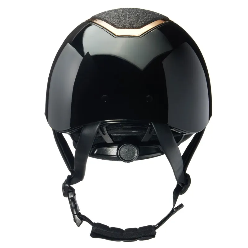 Charles Owen EQx Kylo MIPS Sparkly Helmet - Black Gloss/Rose Gold-1
